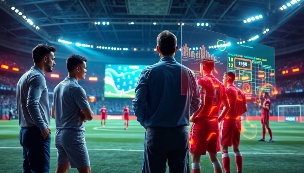 Тактика матча и голевые шаги в текстовом формате - иллюстрация