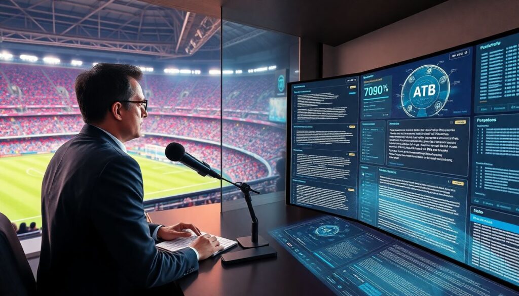 Корреспонденты в чате: мгновенная реплика о голе - иллюстрация