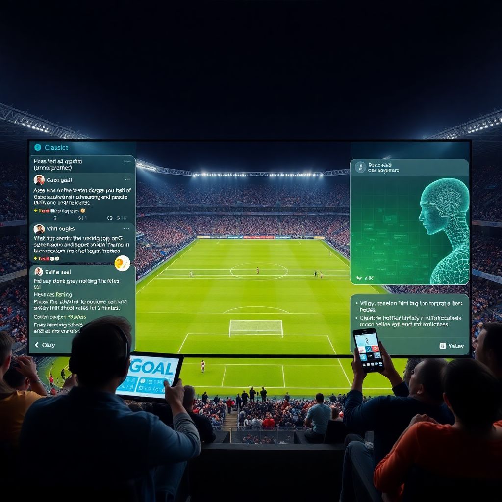 Корреспонденты в чате: мгновенная реплика о голе и эффект присутствия на матче