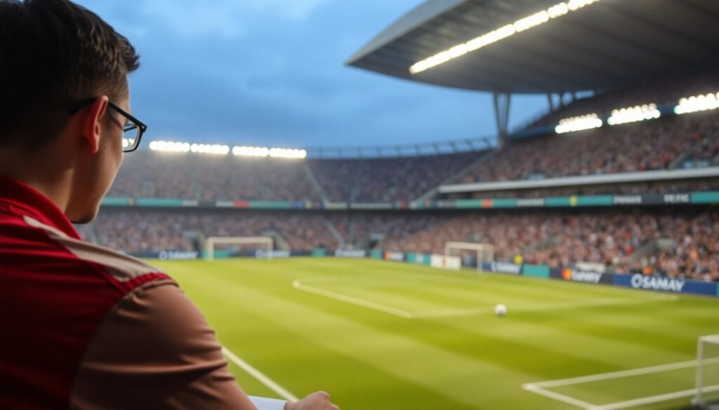 Как писать репортаж о матче без задержек - иллюстрация