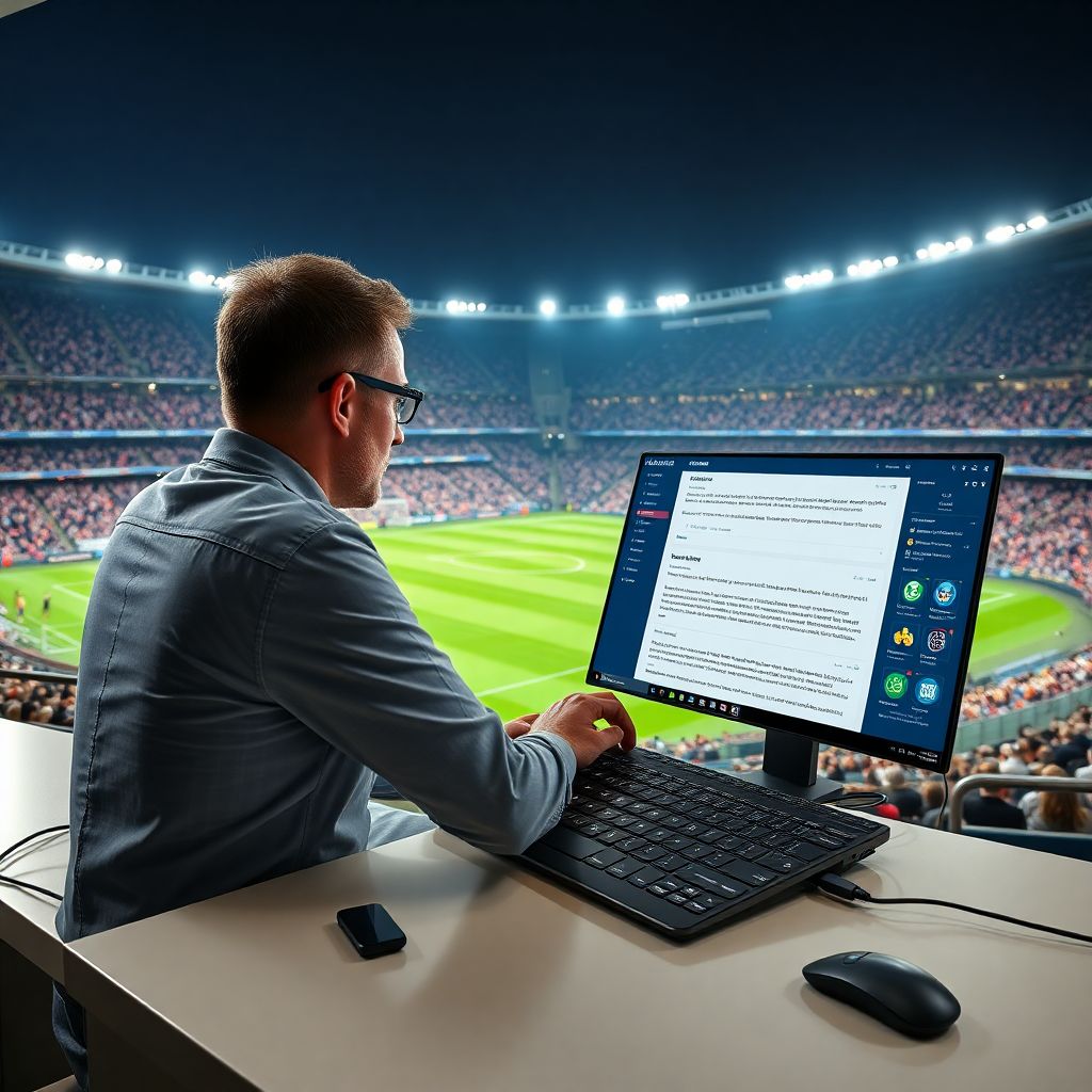 Как писать репортаж о матче без задержек: советы спортивным журналистам